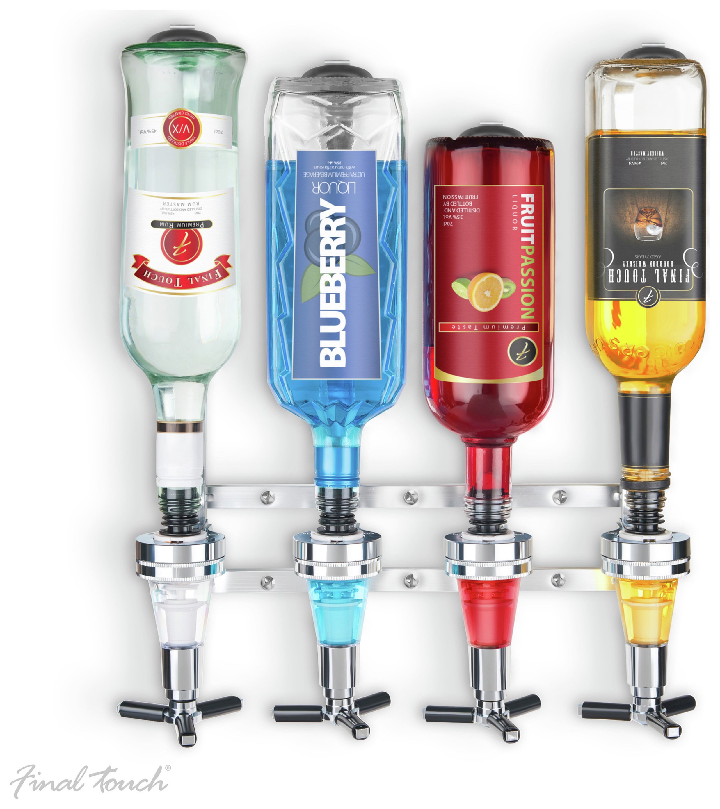 Final Touch 4 Bottle LED Wall Mounted Drinks Dispenser Review