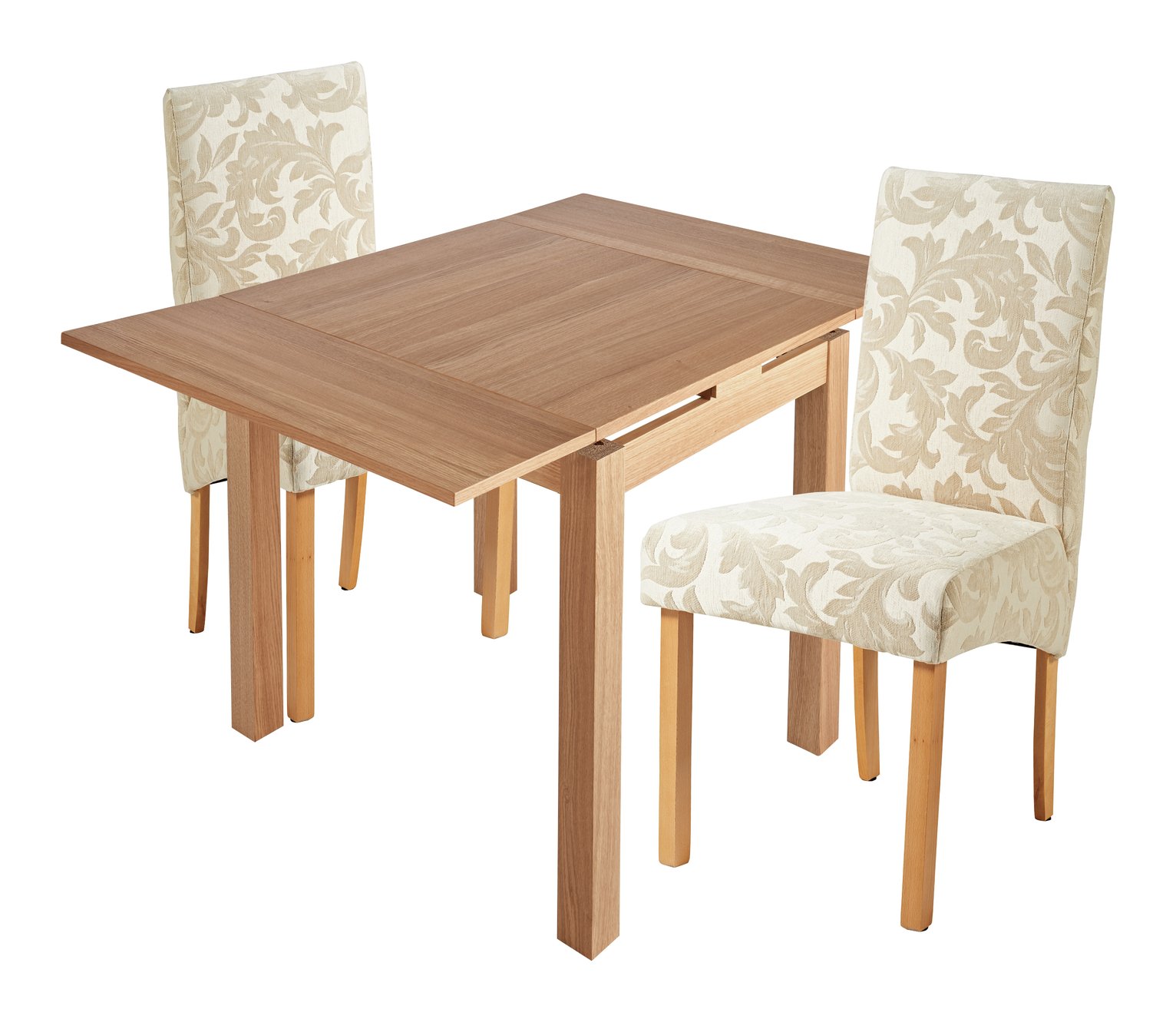 Collection Clifton Extendable Table & 2 Chairs- Cream Damask review