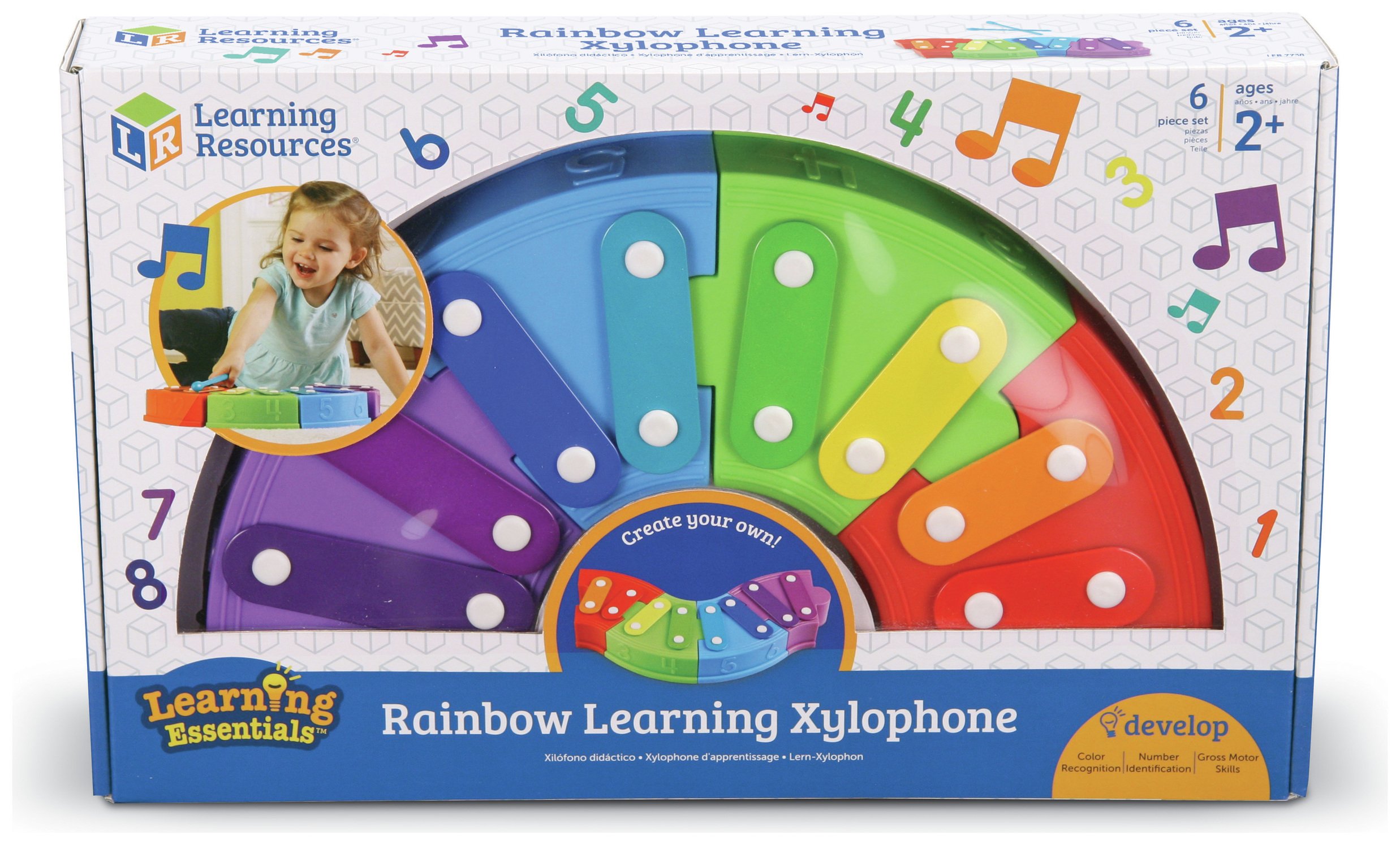 Rainbow Learning Xylophone. Review