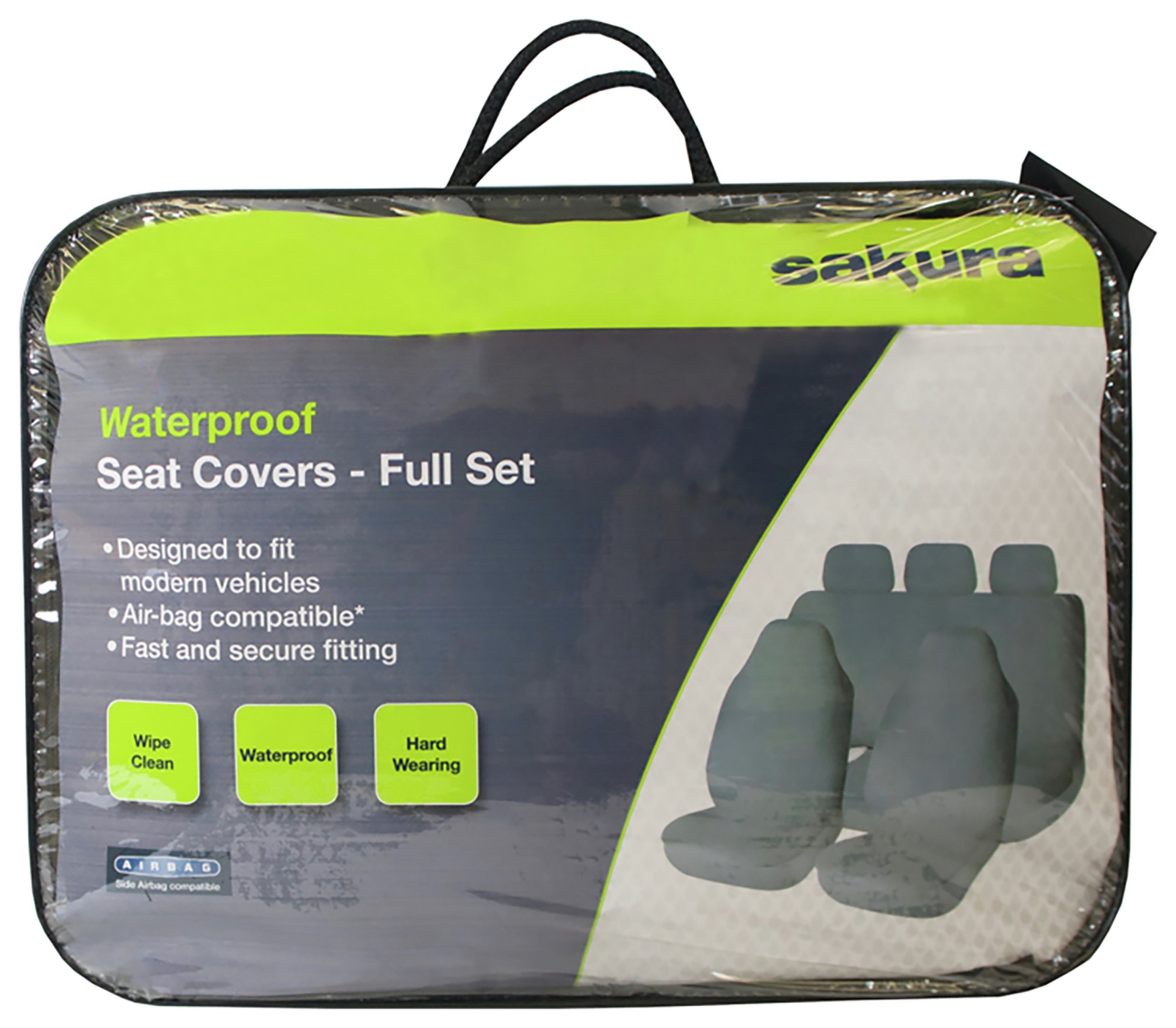 Sakura Waterproof Front and Rear Seat Cover Set Review