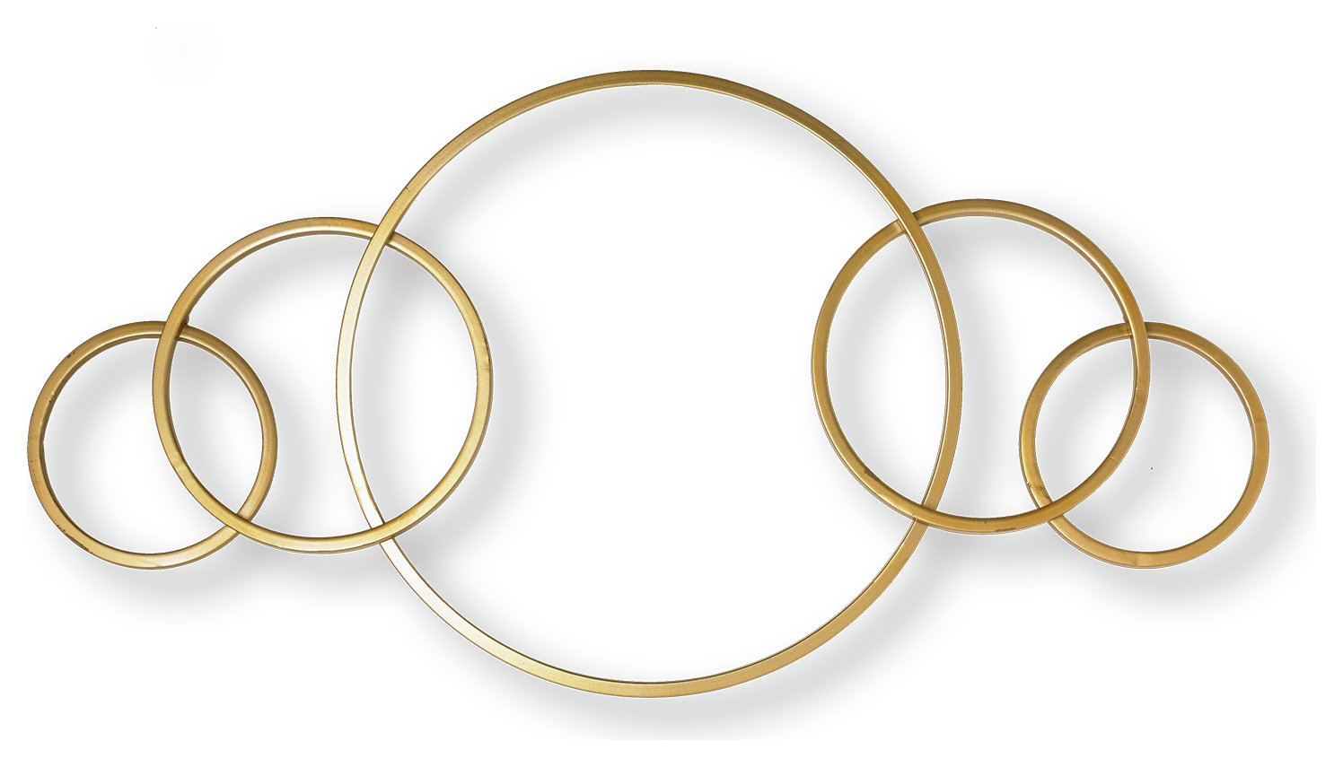 Review of Graham & Brown Eternity Metal Wall Art Gold