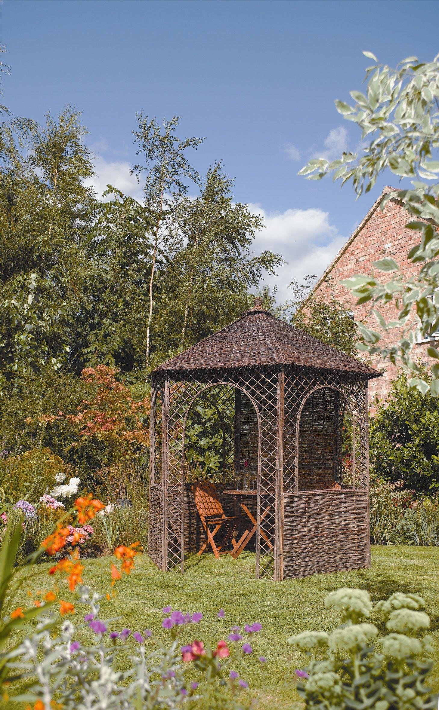 Rowlinson Willow Hexagonal Garden Gazebo review