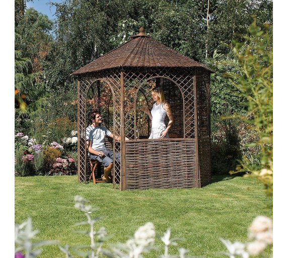 Buy Rowlinson Willow Hexagonal Garden Gazebo at Argos.co.uk Your