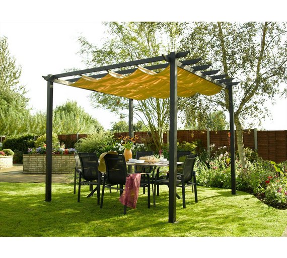 Buy Rowlinson Latina Aluminium Frame Canopy 9 x 9ft at Argos.co.uk