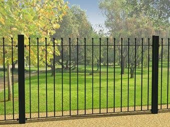 Metpost - Wenlock Ball Top Steel Fence Review