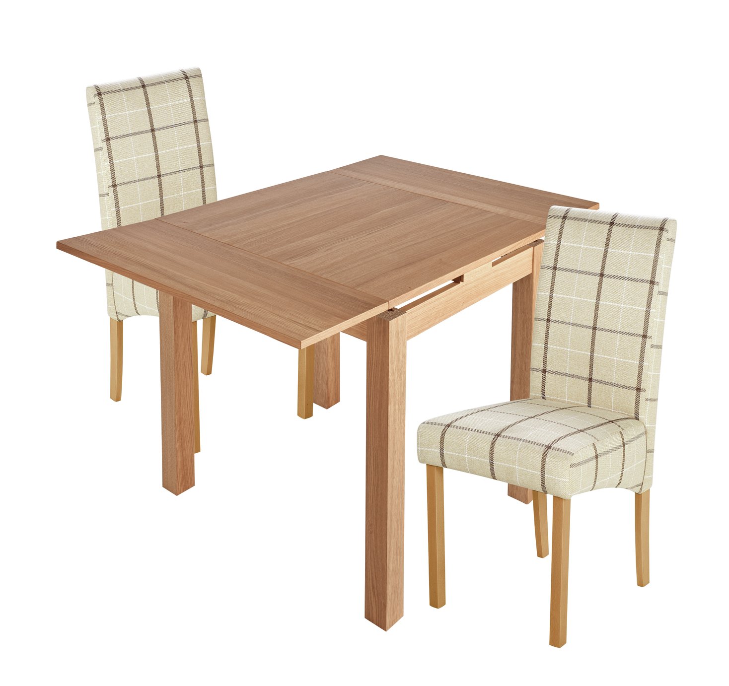 Collection Clifton Extendable Table & 2 Chairs - Cream Check Review