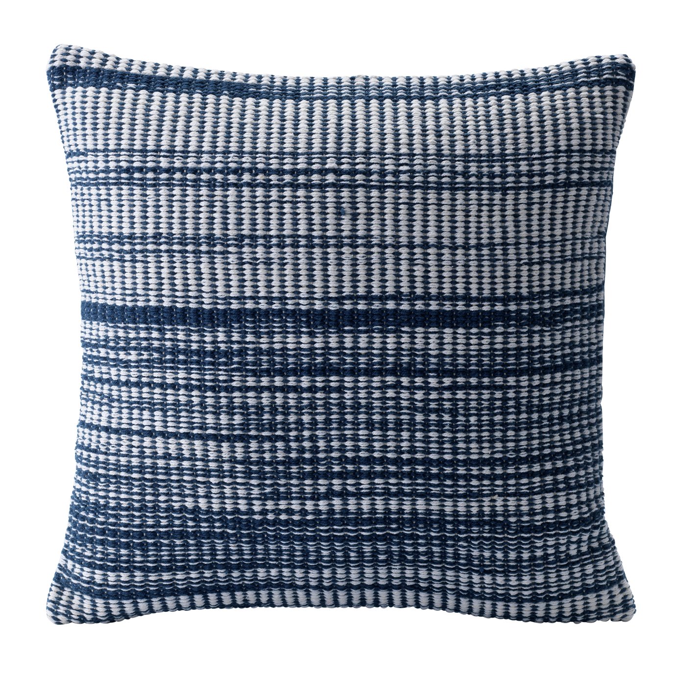 Hygena Navy Stripe Cushion Review