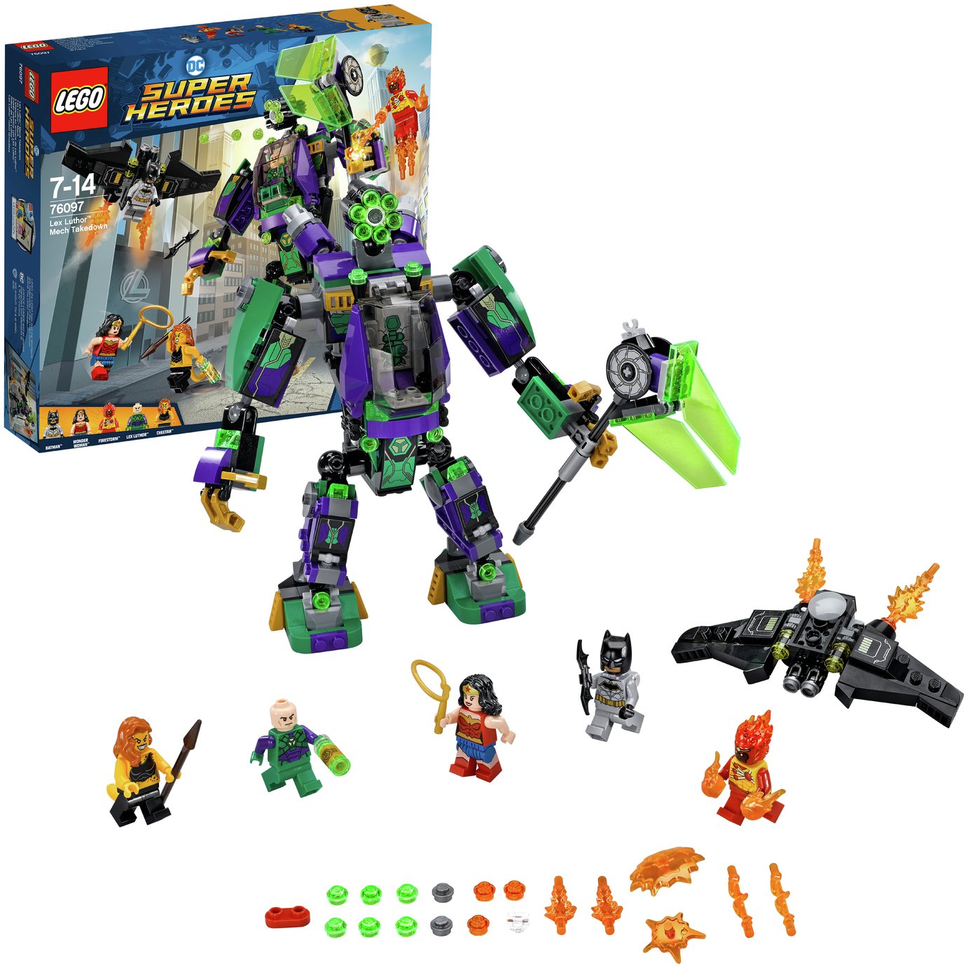 Review of LEGO Super Heroes Luthor Mech Takedown - 76097