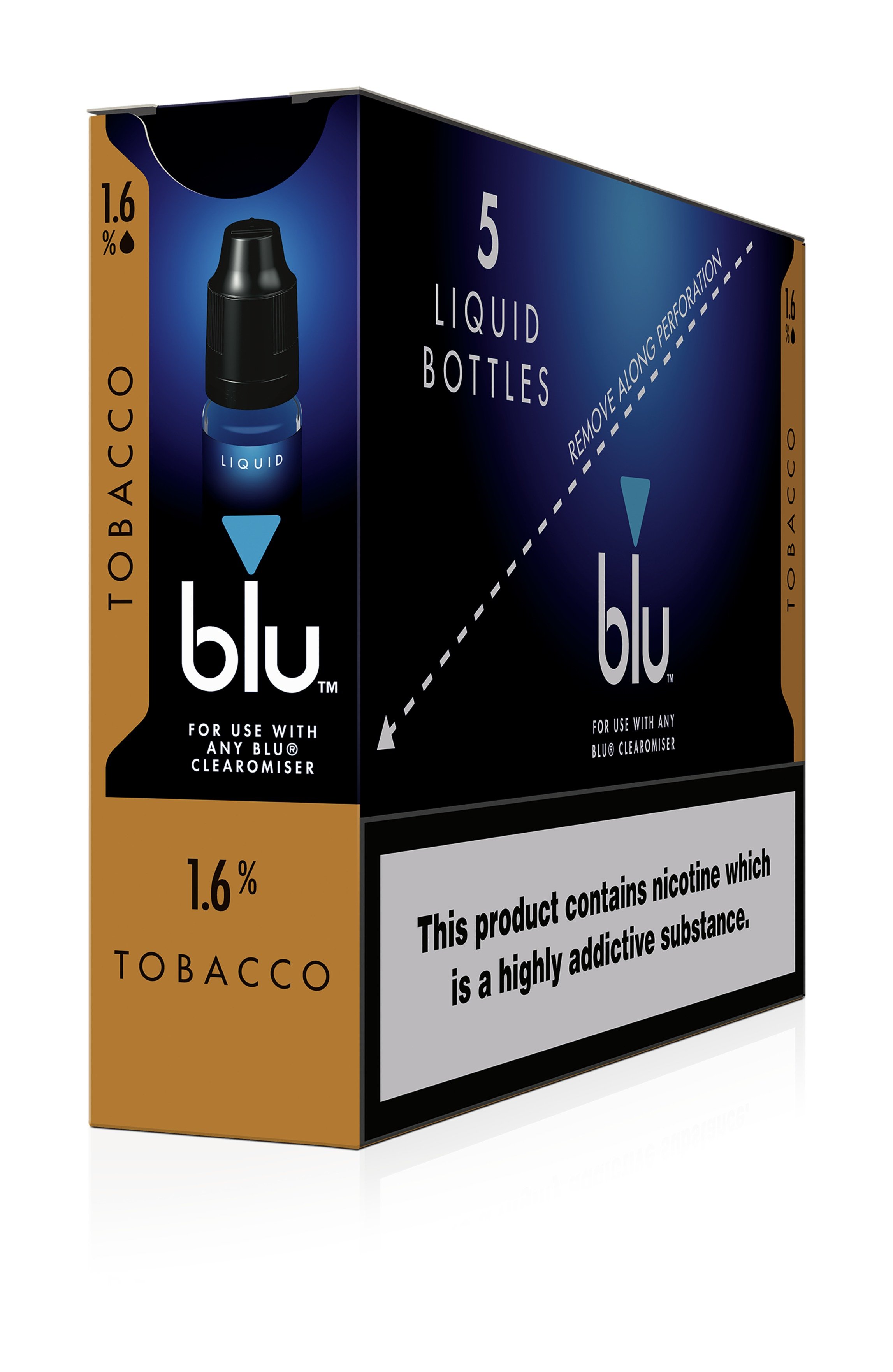 BLU Liquid Tobacco 5 Pack - 1.6mg Review