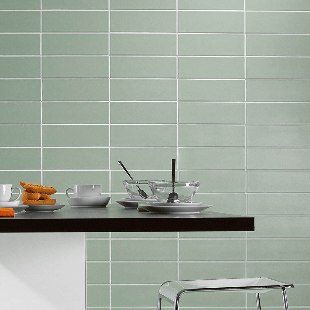 Review of Ceramic Wall Tile Sage Green