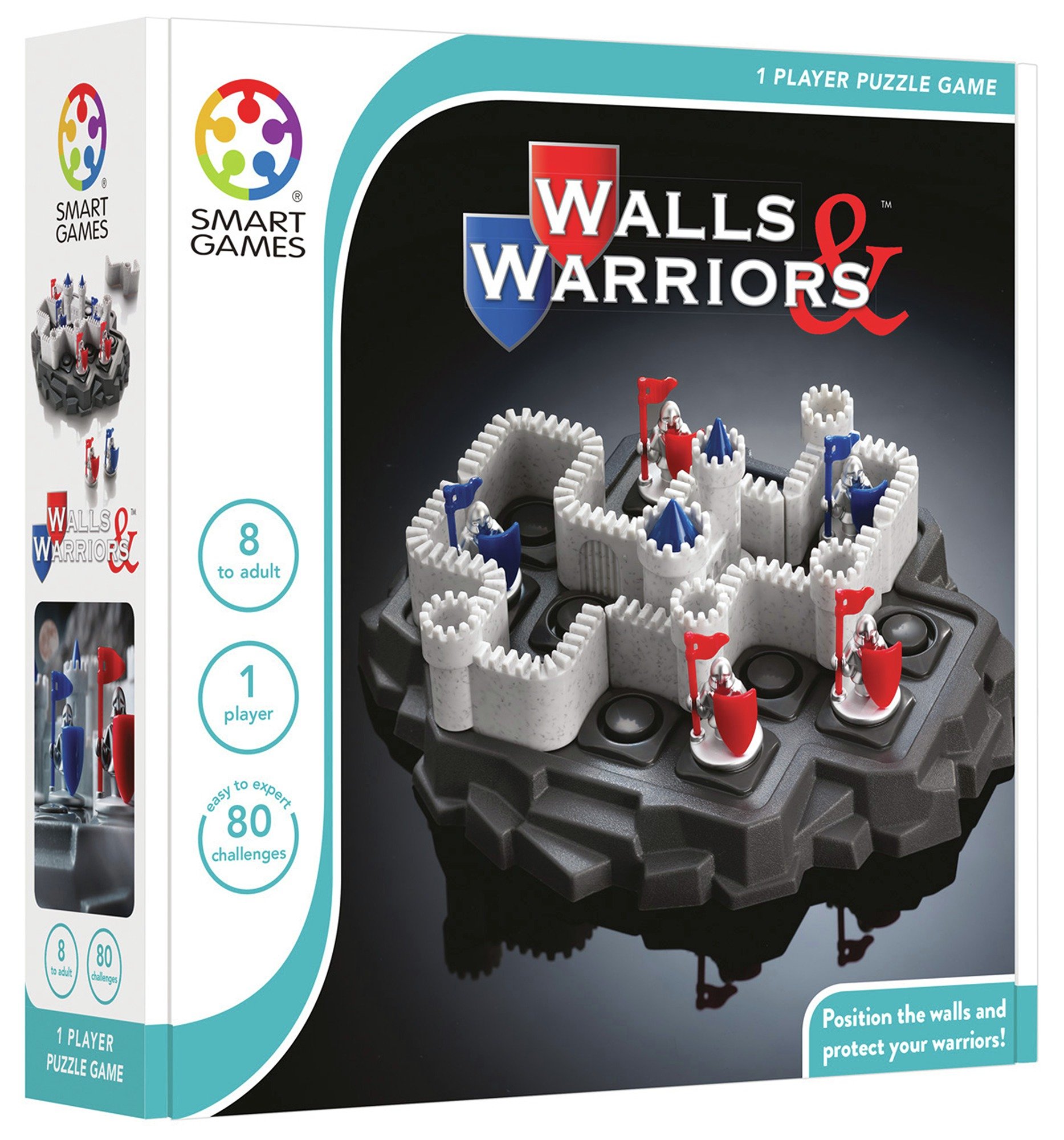 SmartGames Walls & Warriors Logic Puzzle Game. Review