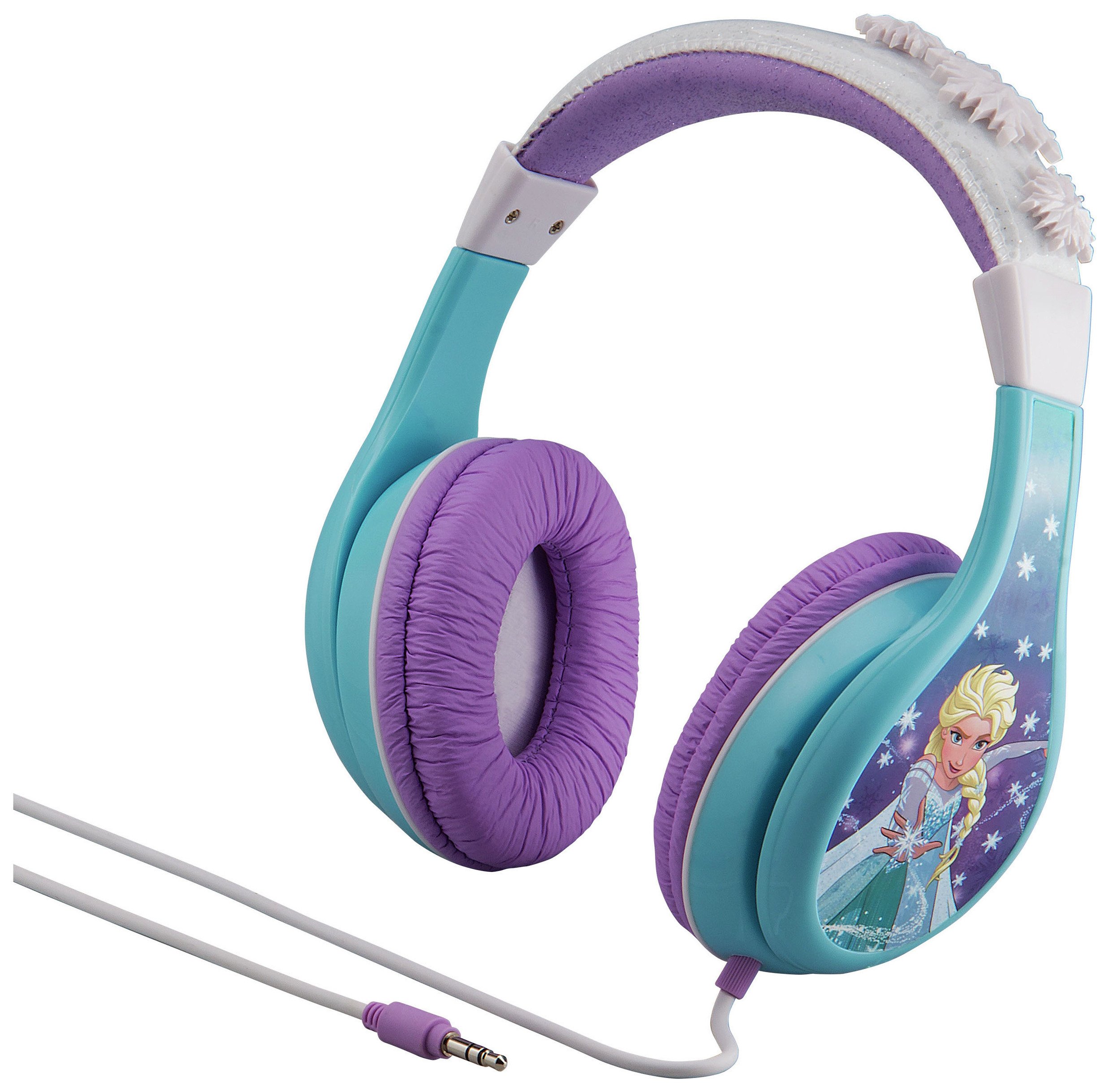 Frozen Anna and Elsa Kids OnEar Headphones Blue / White Review Review Electronics