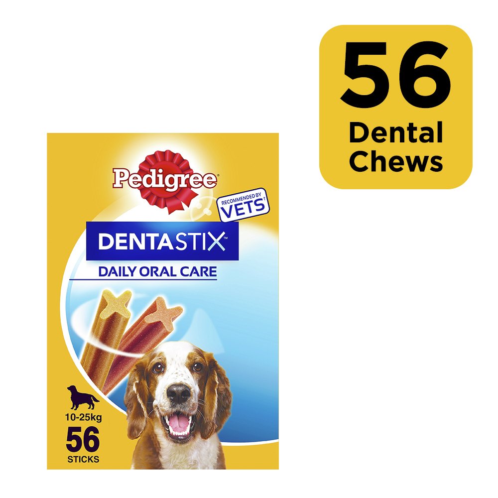 Review of PEDIGREE DentaStix Daily Dental Chews Medium Dog 56 Sticks