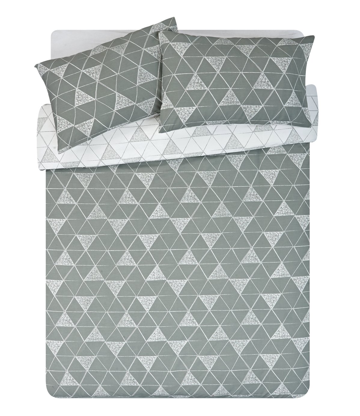 HOME Tribe Grey Geo Bedding Set review