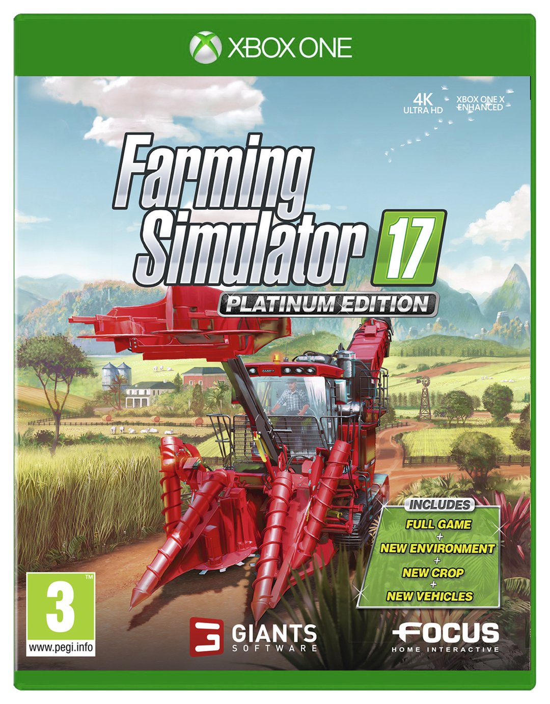 Review of Farming Simulator 2017 Platinum Edition Xbox One Game