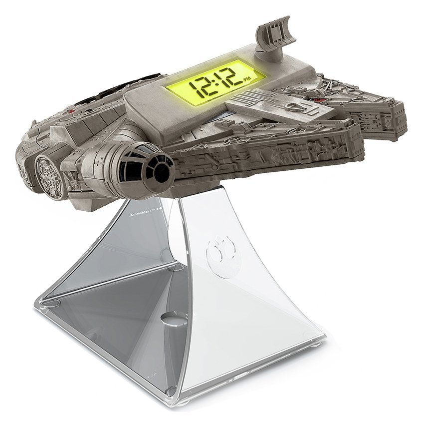 eKids Millennium Falcon Night Glow Alarm Clock Radio review