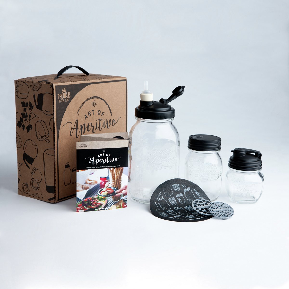 Recap Mason Jars Aperitivo Happy Hour Gift Set Review