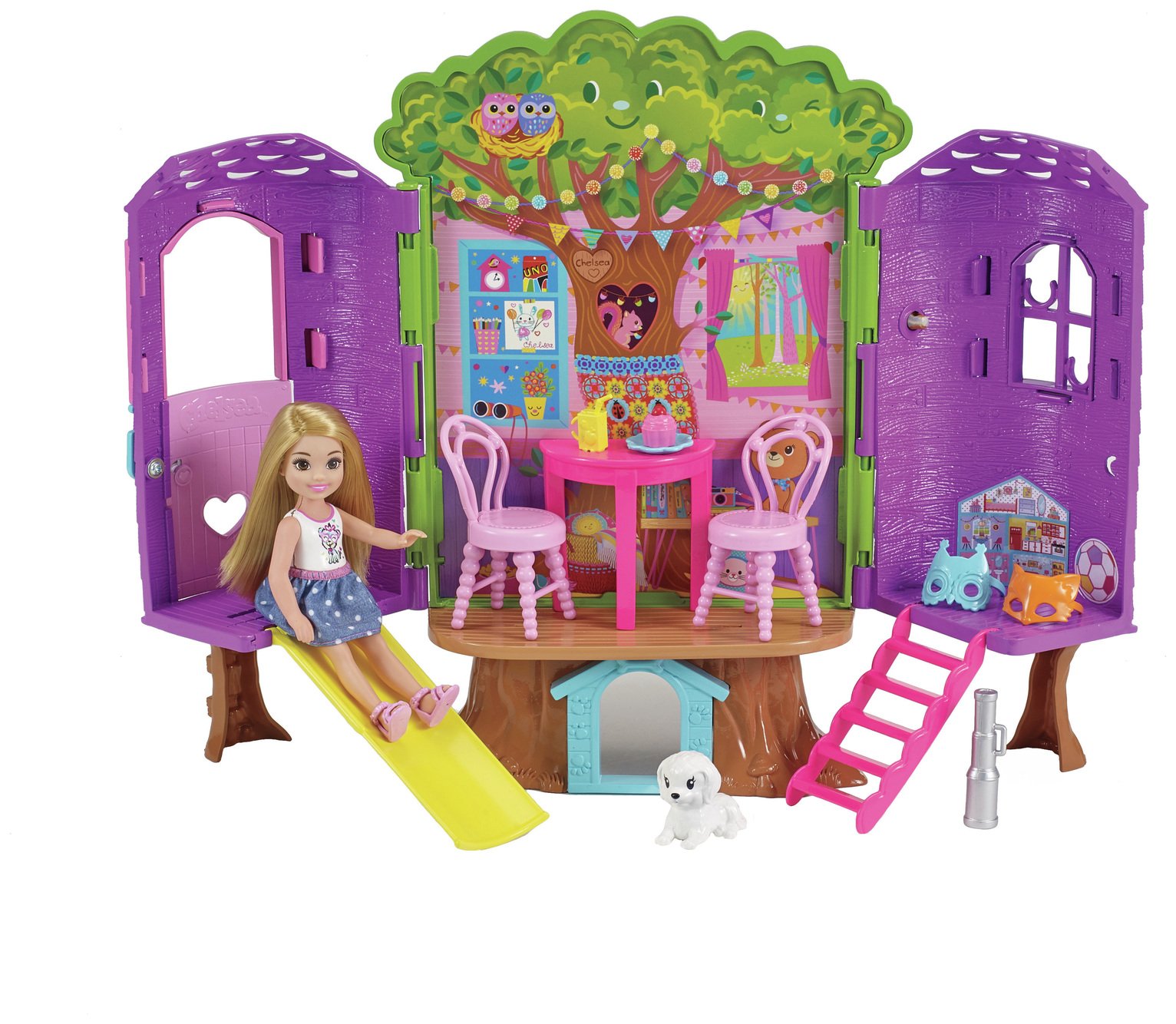 a barbie treehouse