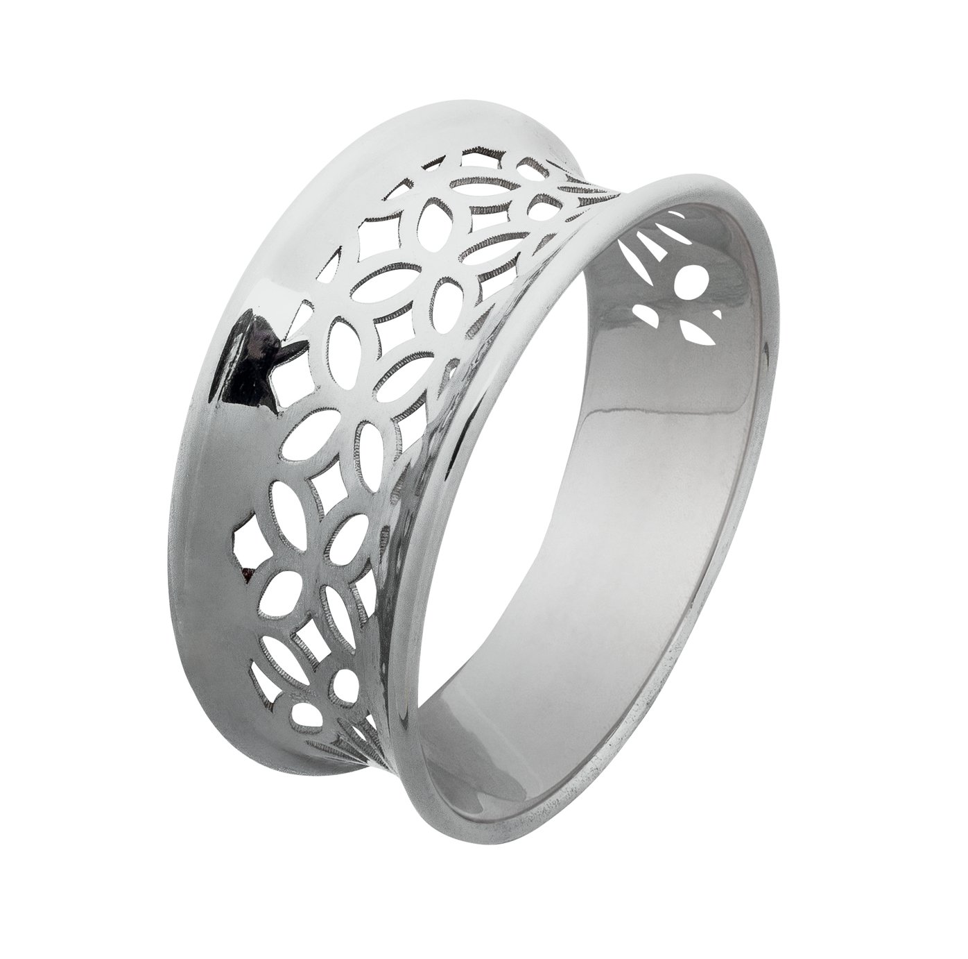 Revere Sterling Silver Cut Out Flower Pattern Ring Review