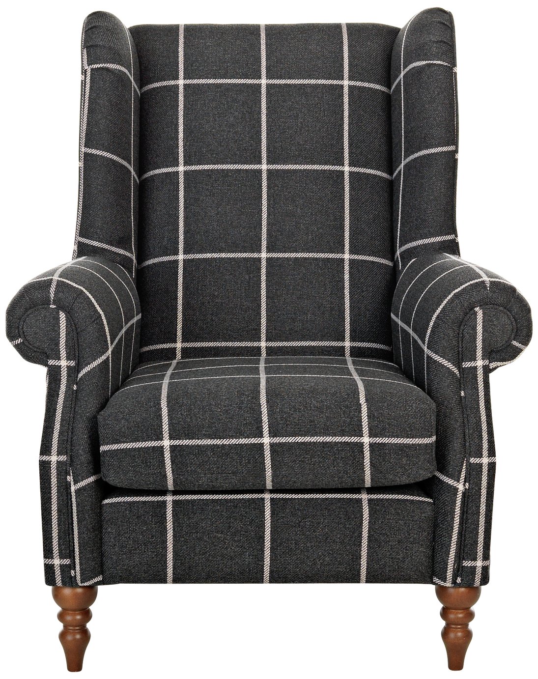 Heart of House Argyll Fabric Chair Charcoal Review Reviews For You