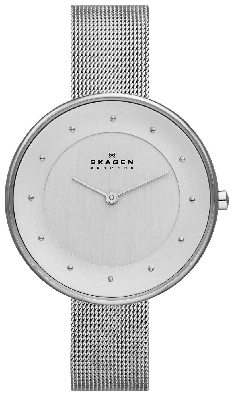 Skagen Ladies' SKW2140 Gitte Stainless Steel Mesh Watch review