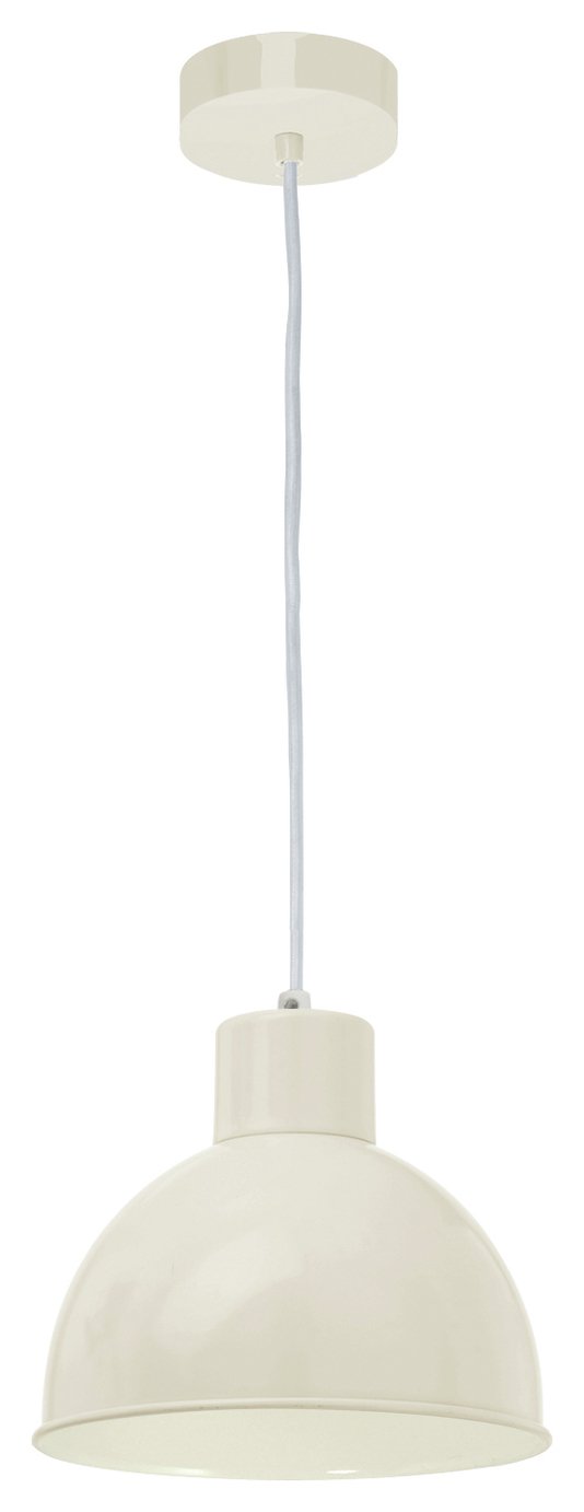 Eglo Truro Diner Style Pendant Light - Cream Review