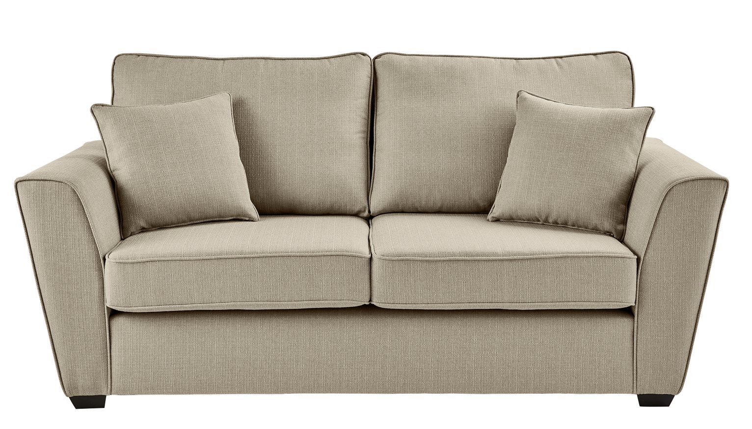 Collection Renley 2 Seater Fabric Sofa - Natural Review