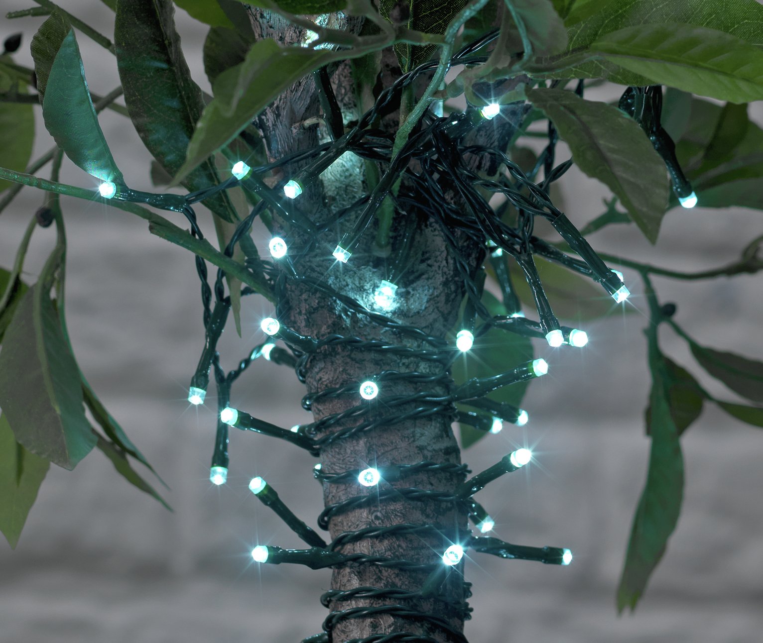 HOME Set of 100 LED Solar String Lights Review