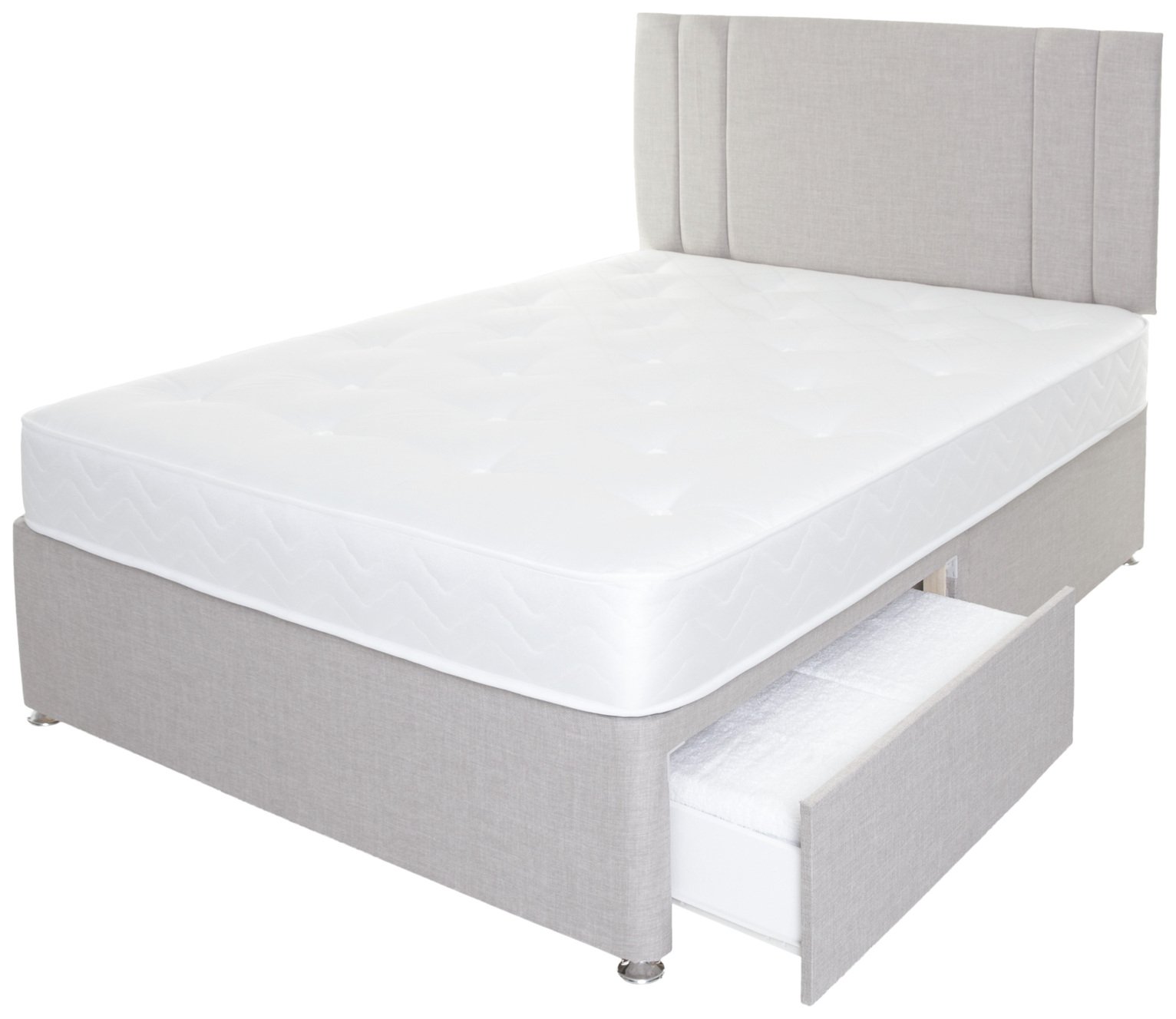 Airsprung Henlow 1200 Pock Memory 2 Drw Divan Set – Kingsize Review