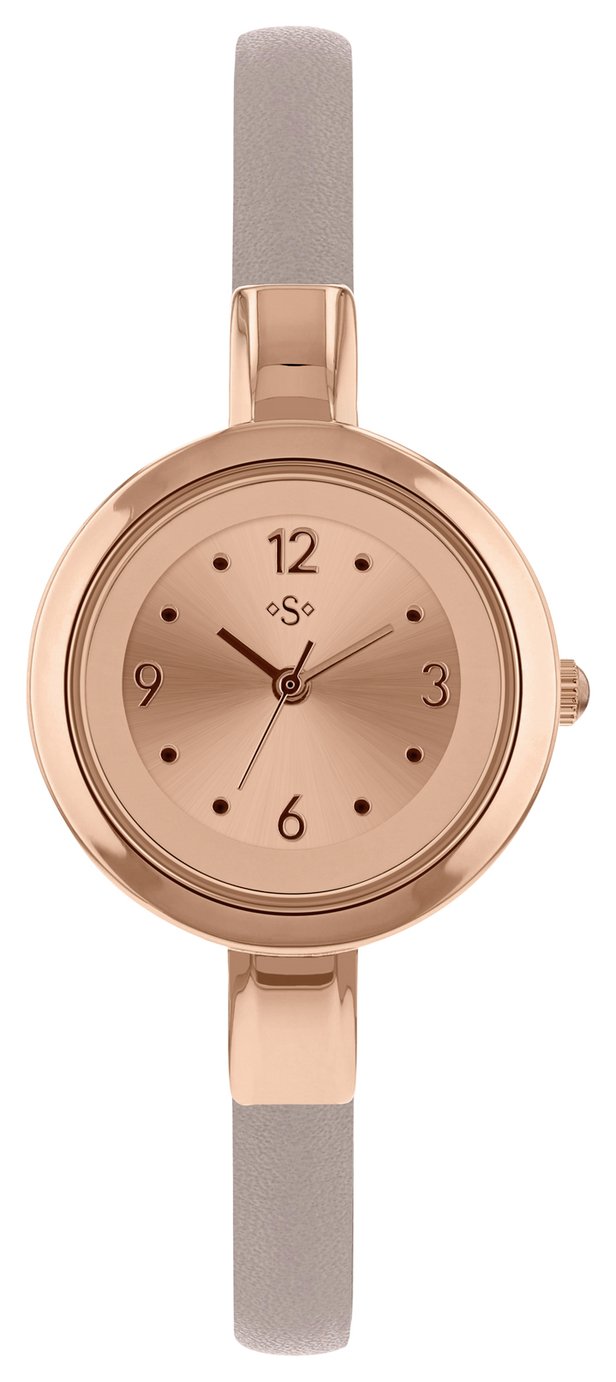 Spirit Ladies' Rose Gold Colour Dial and Mink Strap Watch review