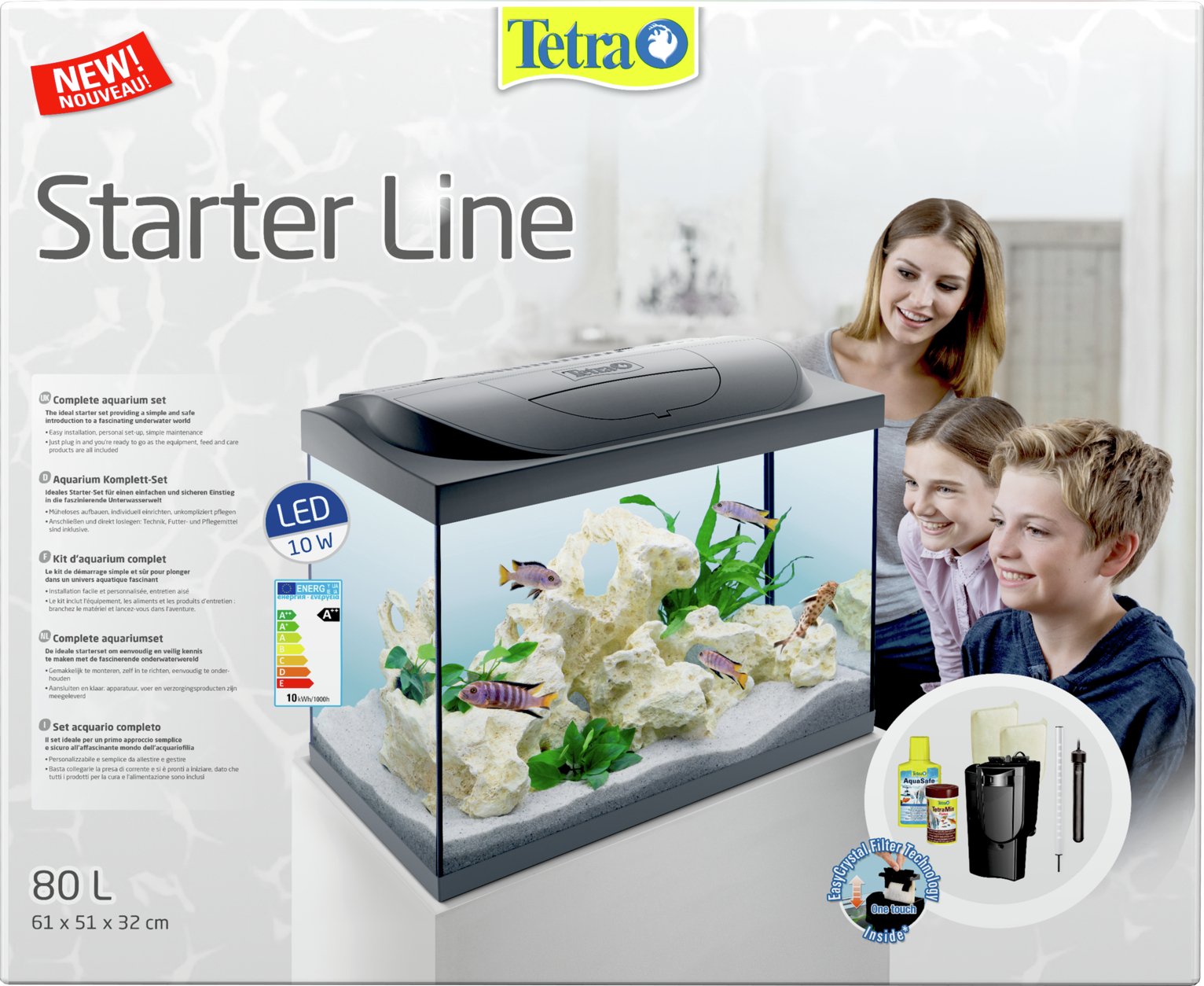 Tetra Fish Tank Starter Line Kit - 80L Review