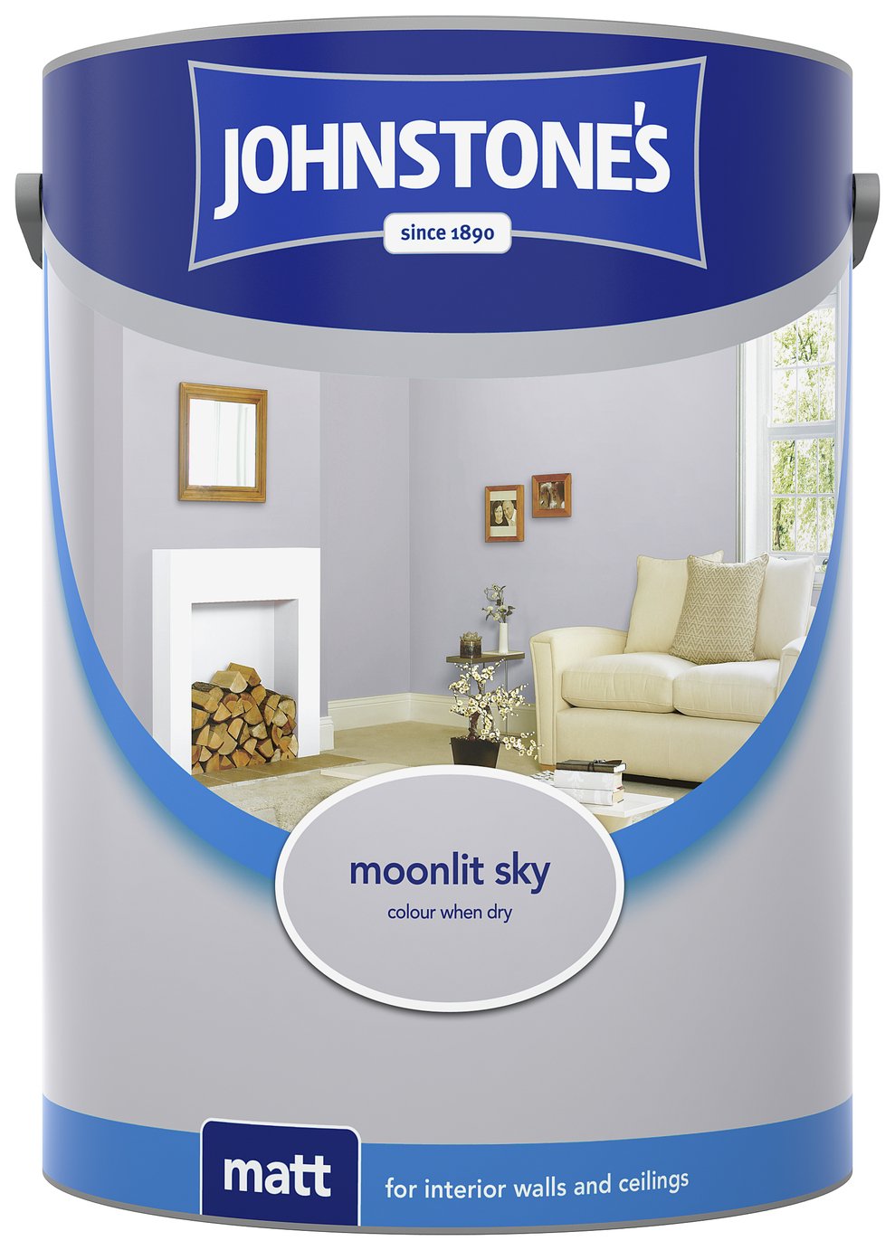 Review of Johnstone's Matt Emulsion 5L Moonlit Sky