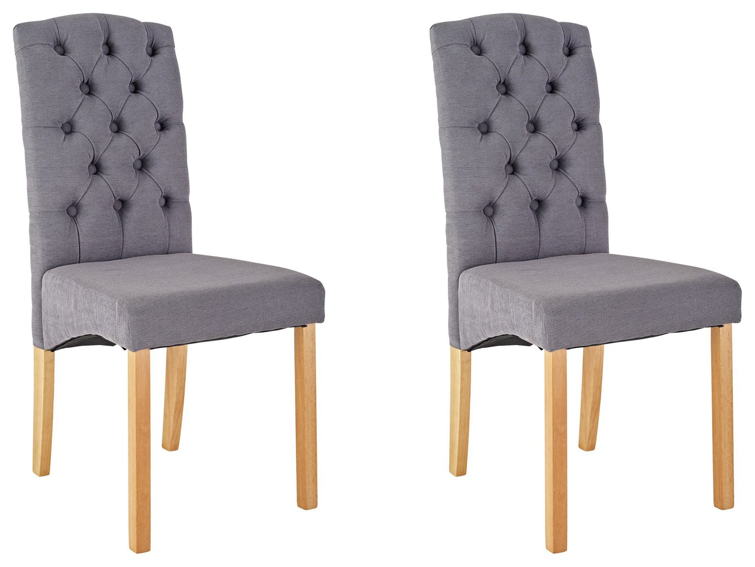 Collection Aurelia Pair of Fabric Chairs review