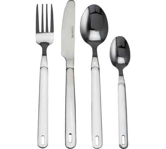 Buy HOME 32 Piece Stainless Steel Hanging Cutlery Set at Argos.co.uk