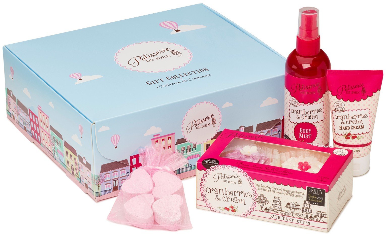 Patisserie de Bain Cranberries and Cream Gift Set review