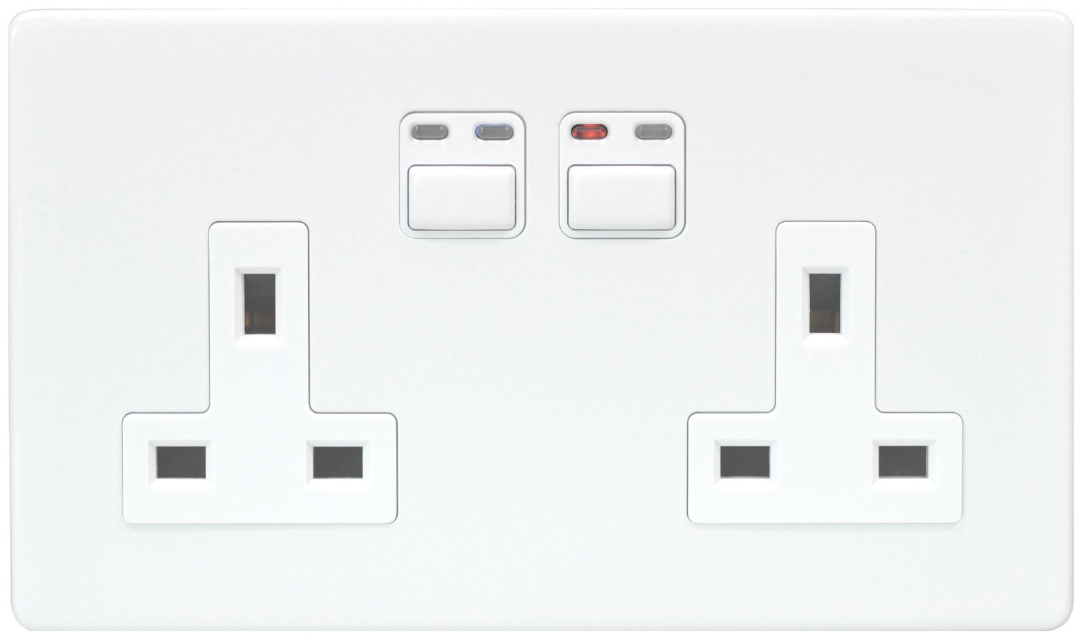 Lightwave RF 2 Gang Socket Outlet White Review Reviews For You