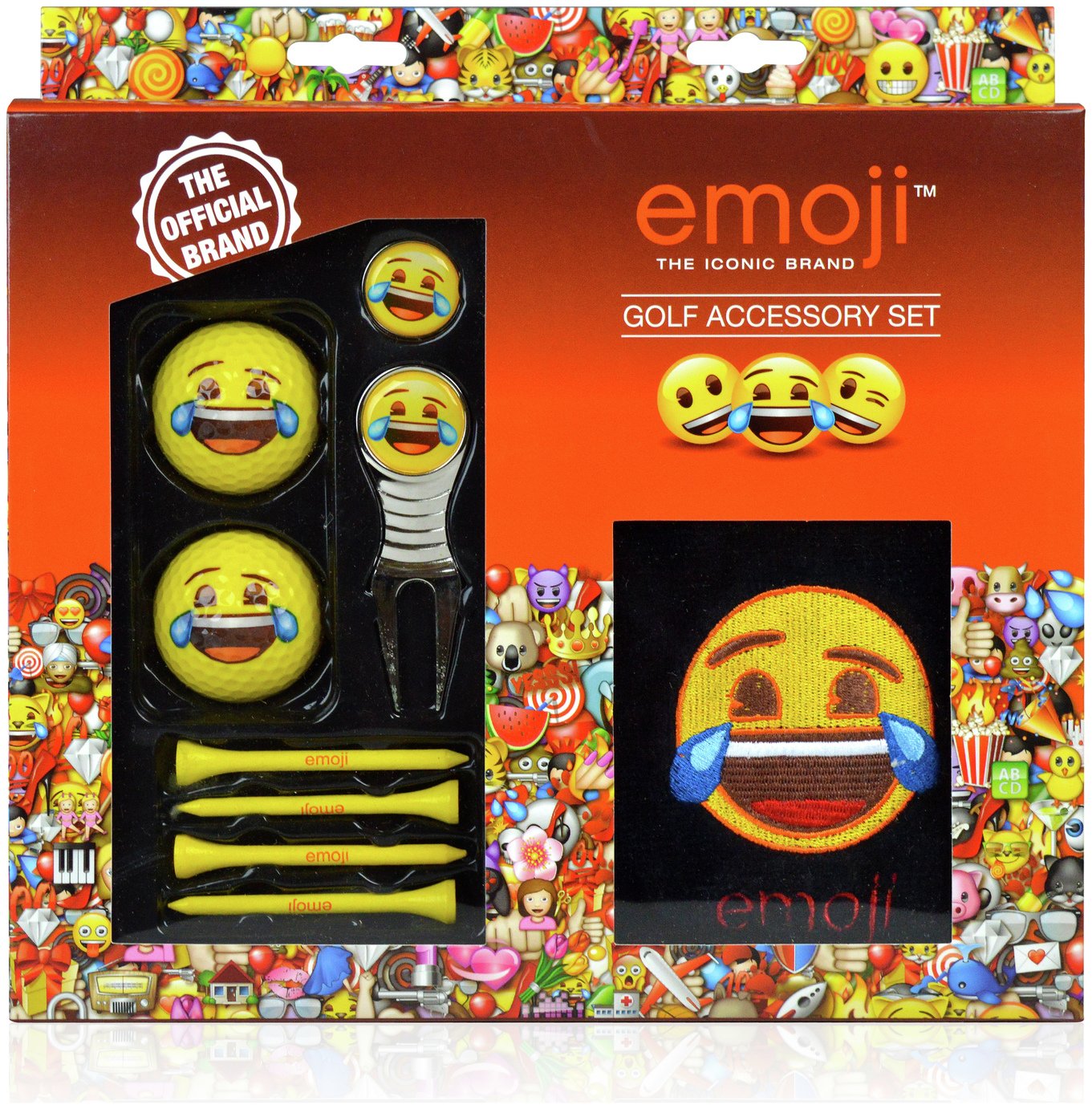 Emoji Golf Laughing Gift Set review