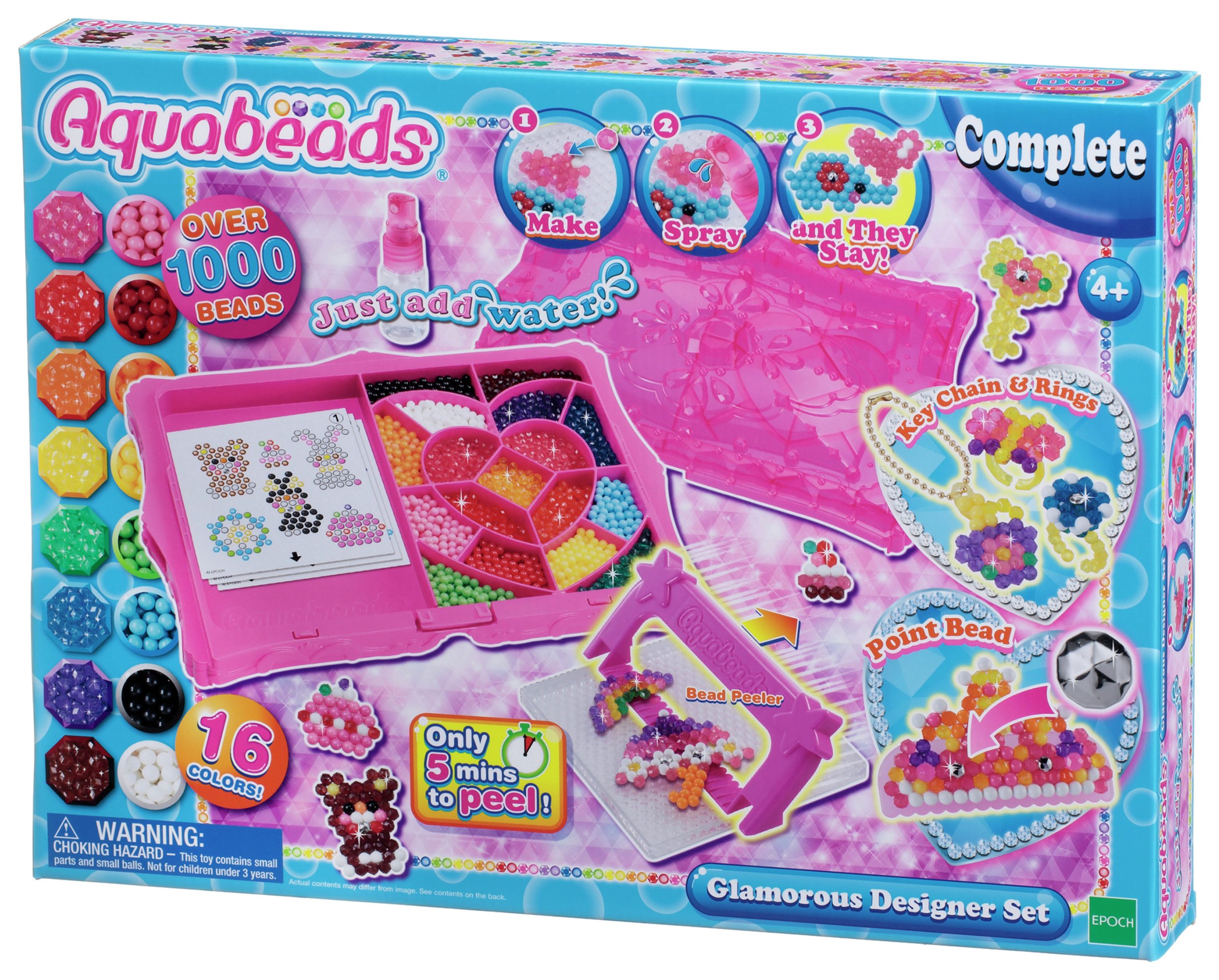 Buy Aquabeads Glamorous Jewels Designer Set Toy craft kits Argos