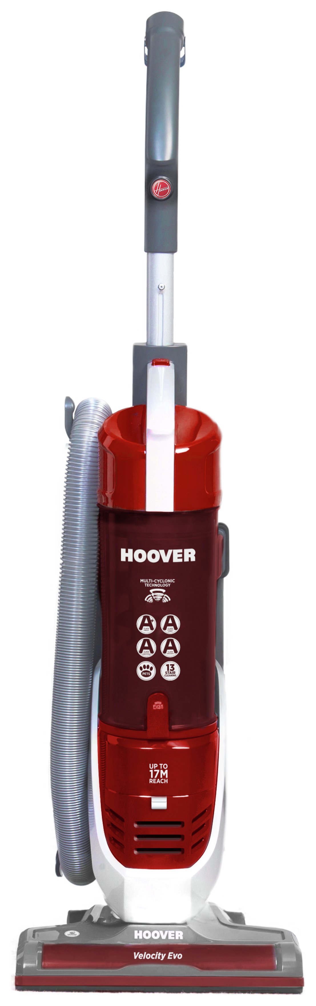 Hoover Velocity Evo Reach Bagless Upright Vacuum Cleaner Review