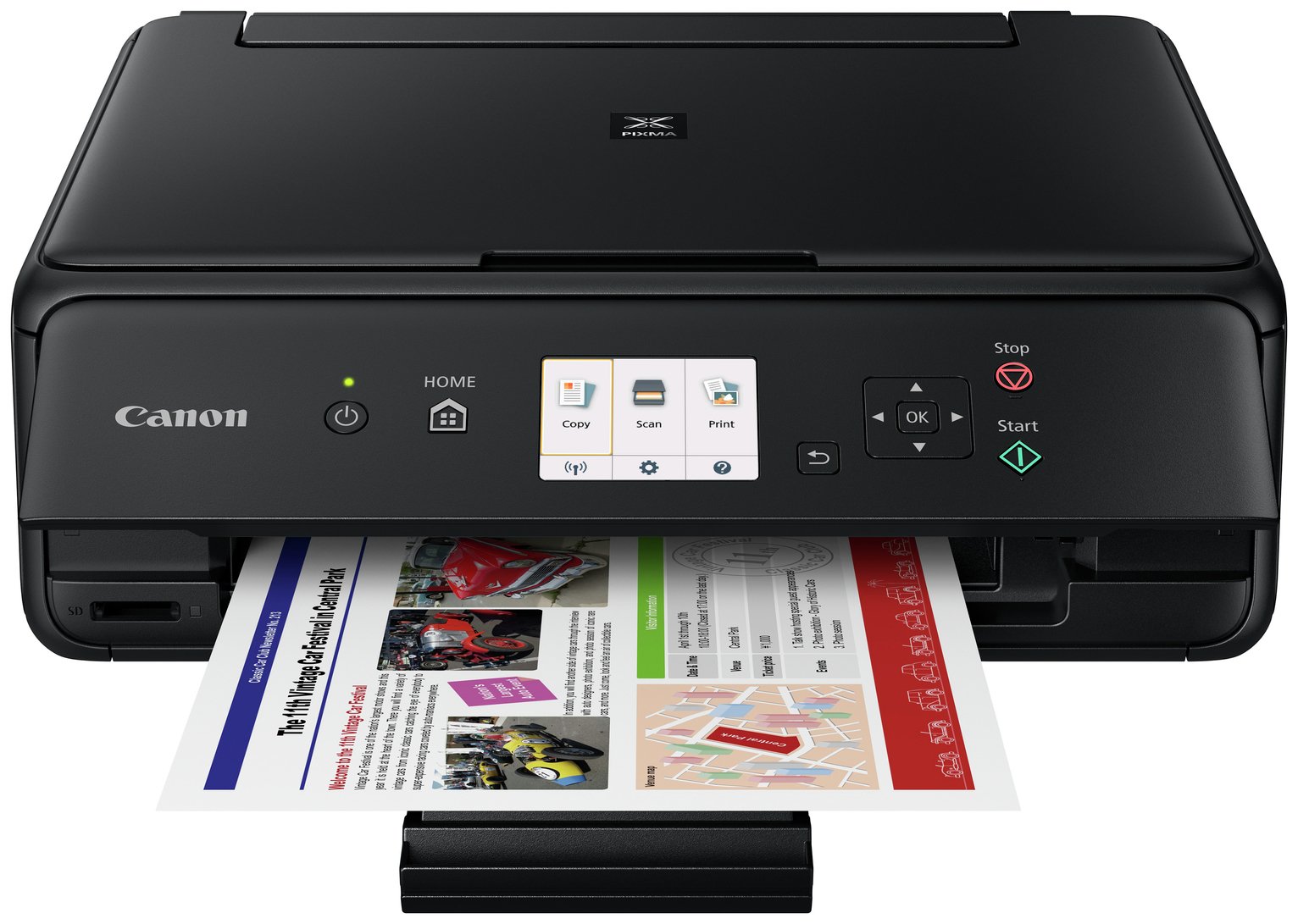 Canon PIXMA TS5050 All-in-One Inkjet Printer Review