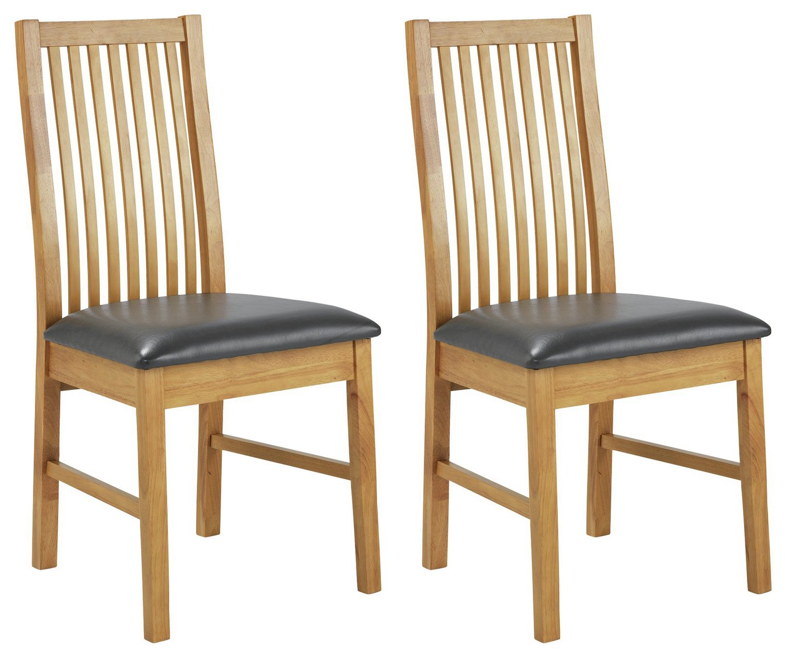 HOME Paris Pair of Mid Back Dining Chairs review