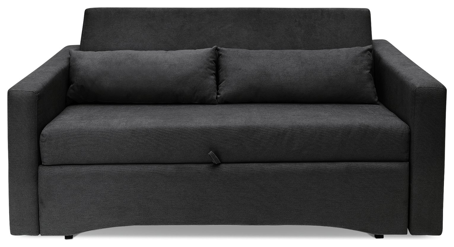 Review of HOME Reagan 2 Seater Fabric Sofa Bed - Charcoal