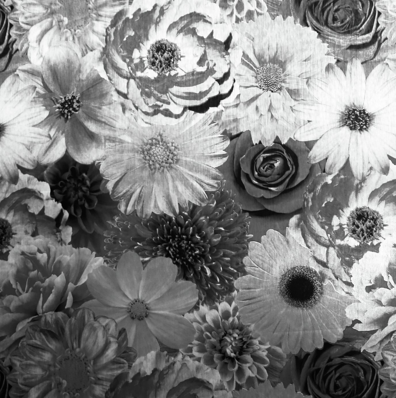 EAN 5050192257015 product image for Arthouse Diamond Bloom Floral Wallpaper - Monochrome | upcitemdb.com