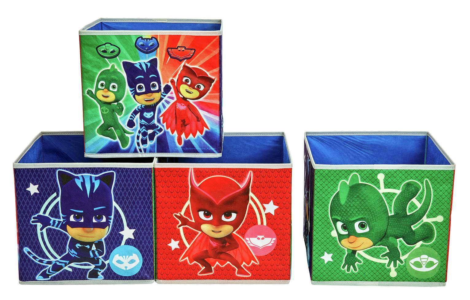 PJ Masks Set of 4 Fabric Storage Cubes Review