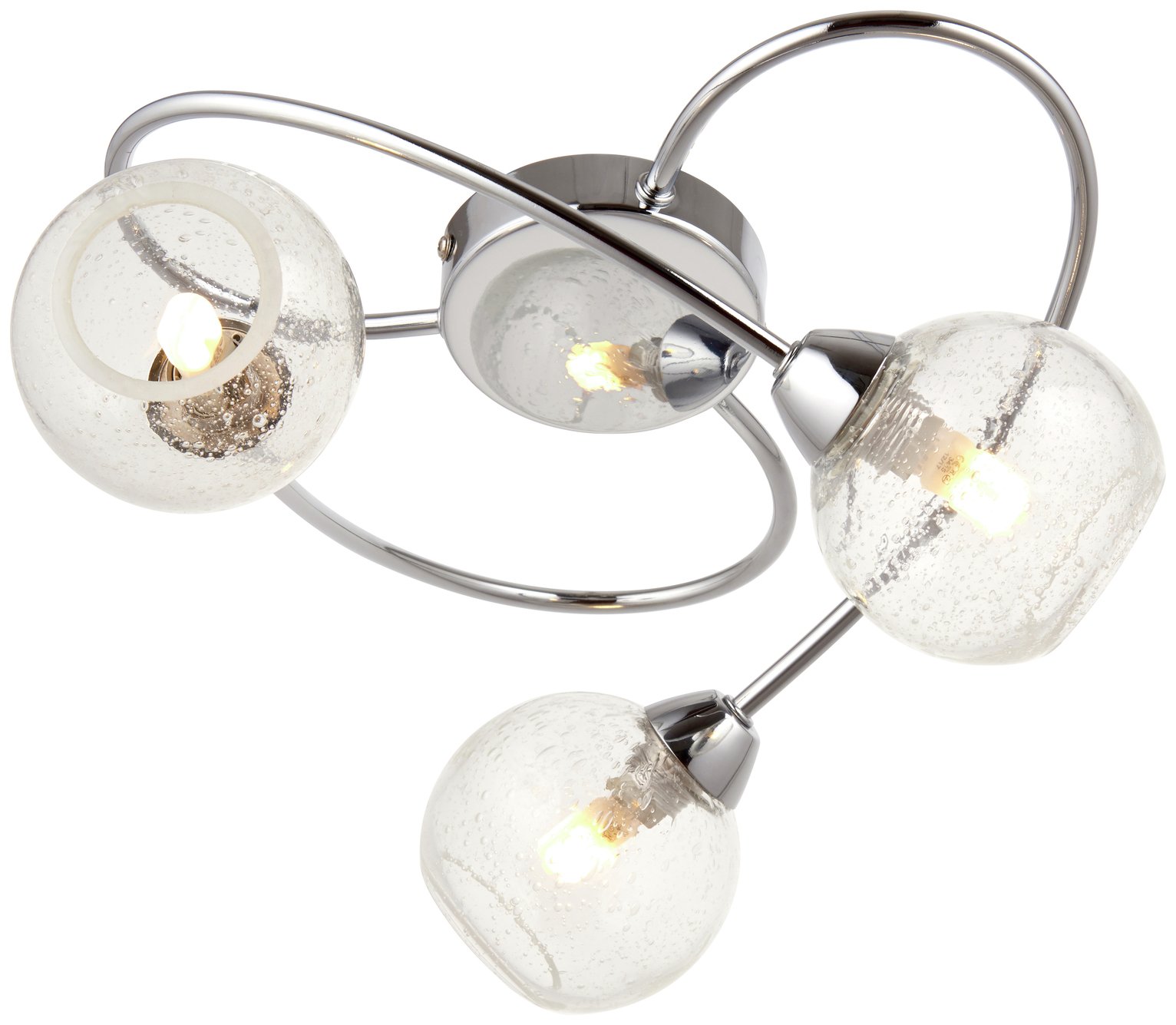 Collection Kody 3 Bubble Ceiling Light review