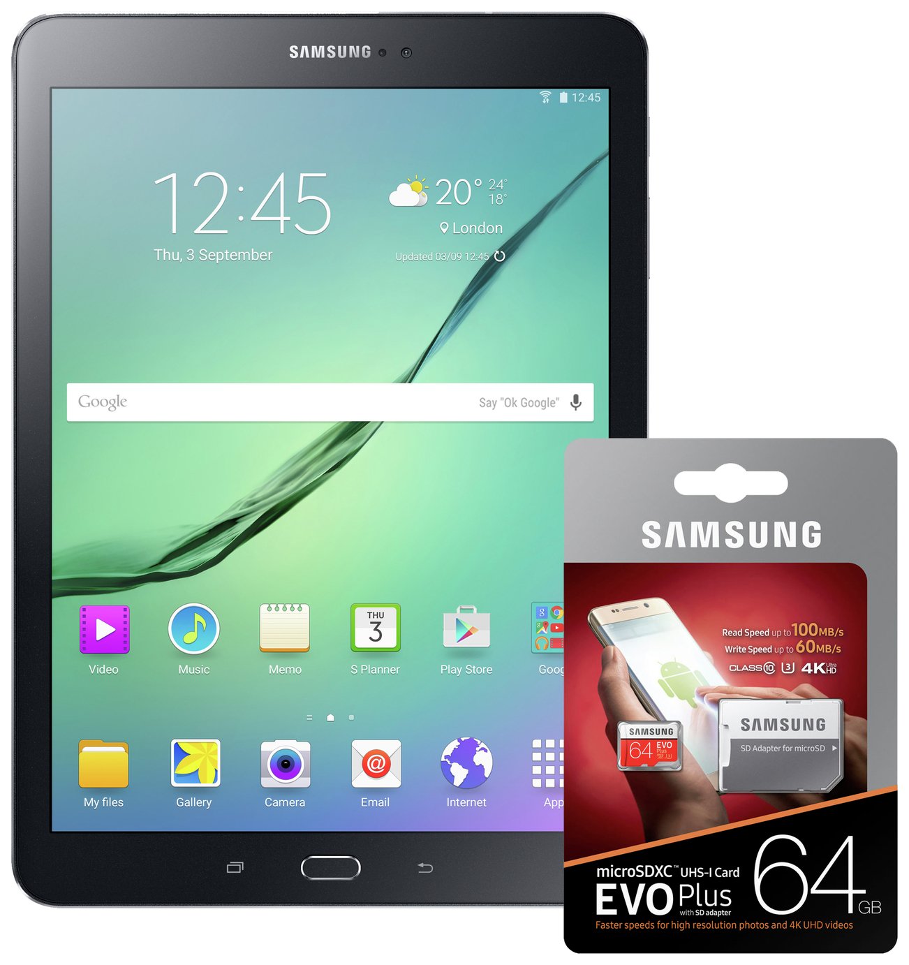 Samsung Galaxy Tab S2 9.7 In 32GB Tablet + 64GB Card- Black review