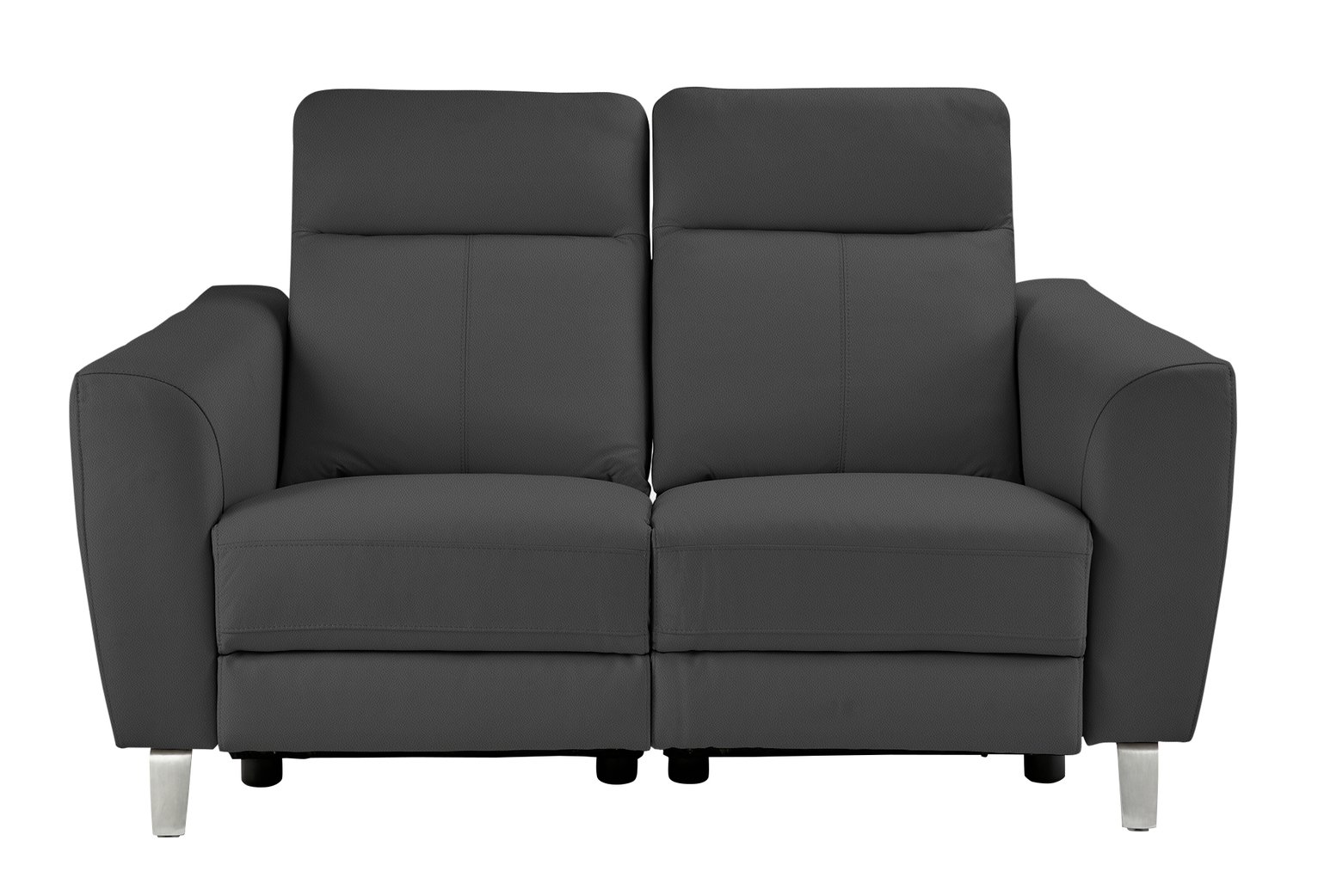 Hygena Wyatt 2 Seater Leather Power Recliner Sofa review