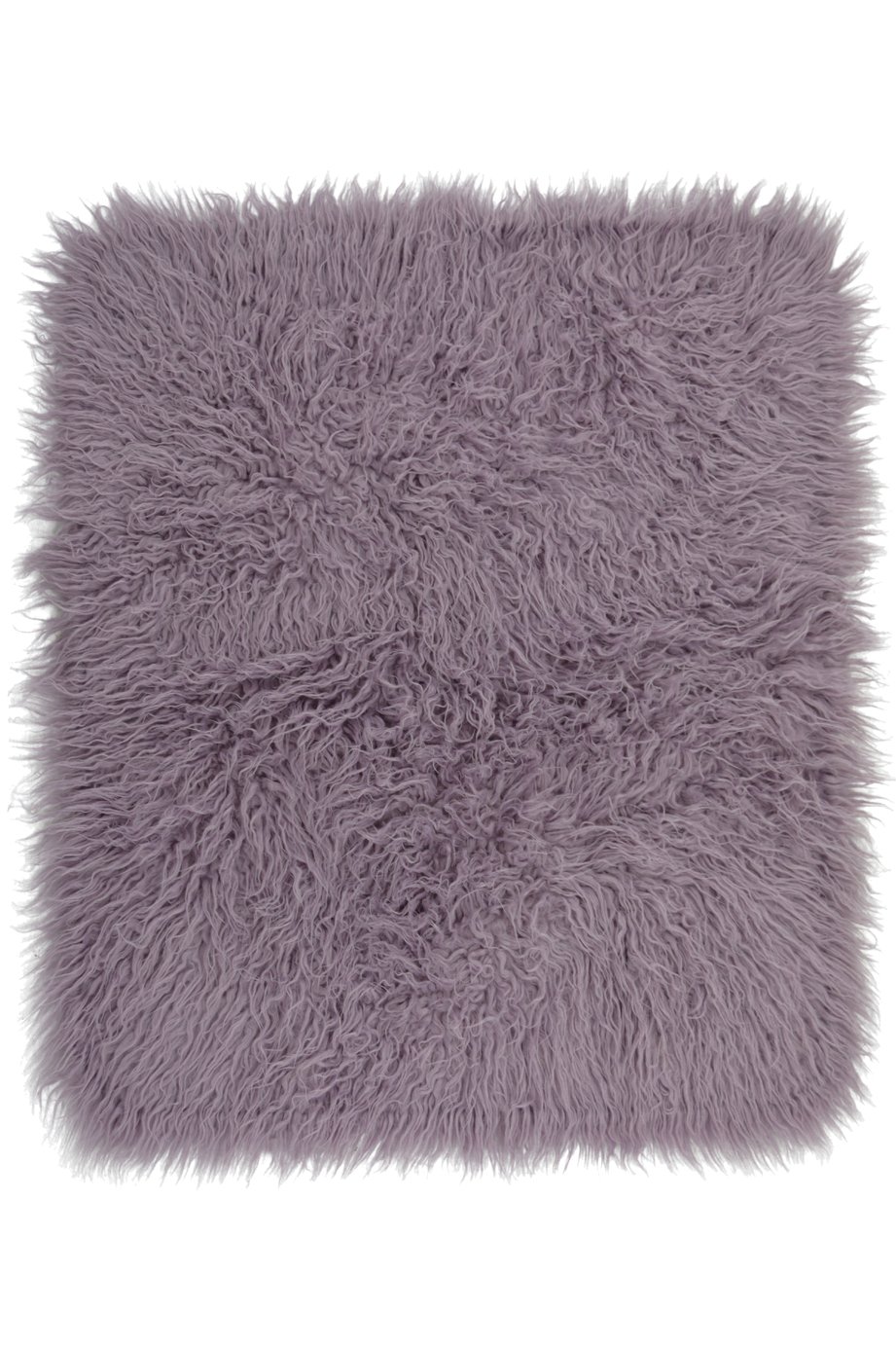 HOME Faux Flokati Rug - 150x90cm - Dusky Lilac Review