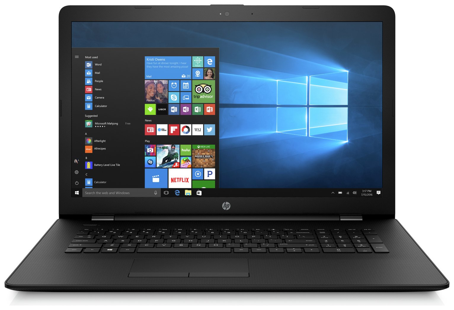 HP 17.3 Inch AMD A6 4GB 1TB Laptop Review