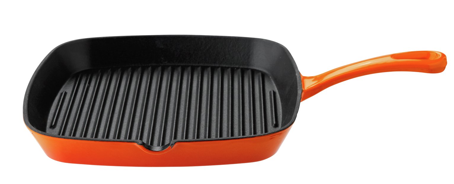 Sainsbury's Home Large Cast Iron Grill Pan review